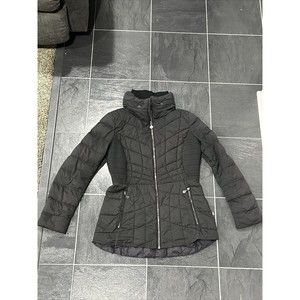 Bernardo Women's ECO Packable Puffer Jacket Taupe Size Small Black